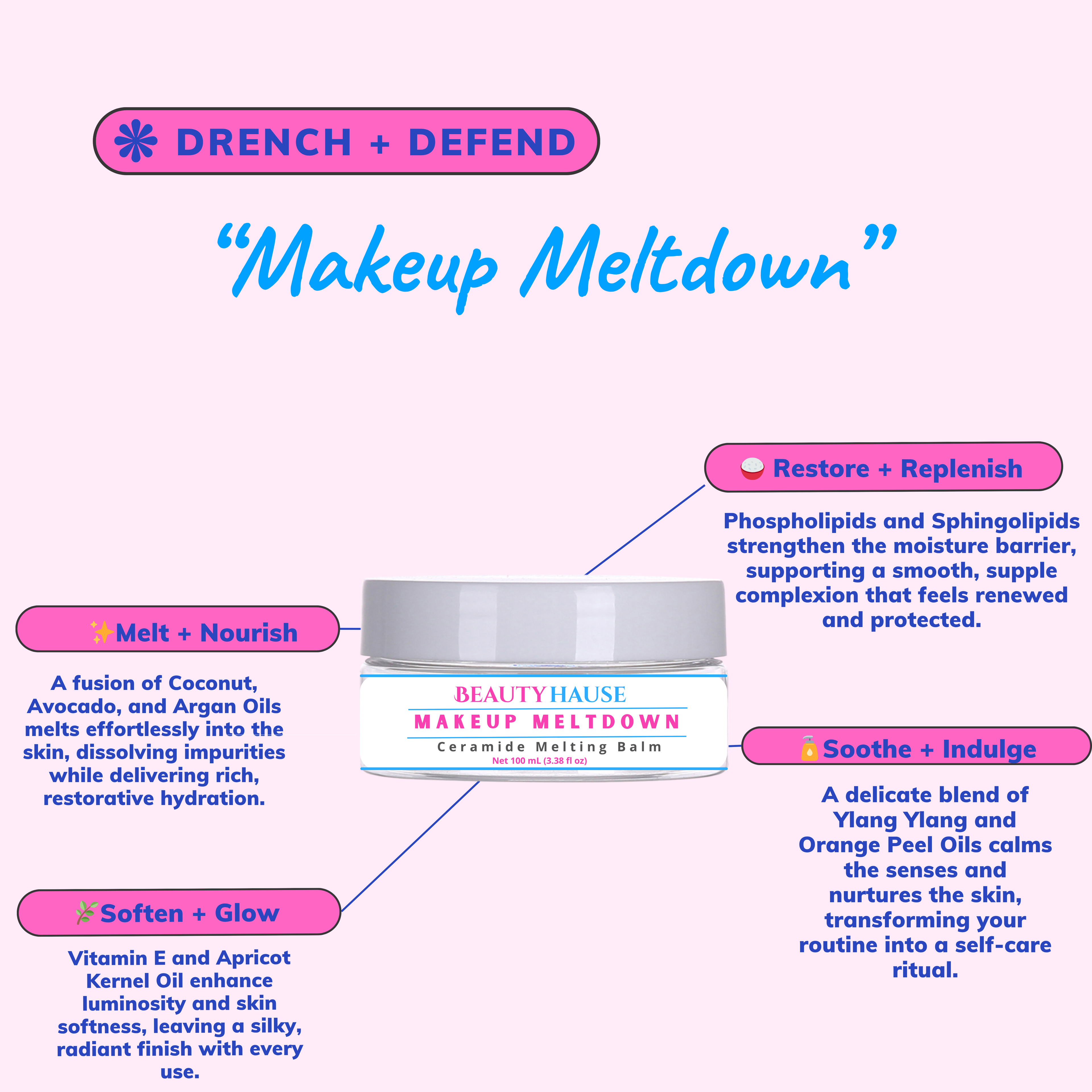 Makeup Meltdown Ceramide Melting Balm